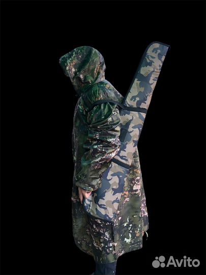 Плащ дождевик для охоты и рыбалки