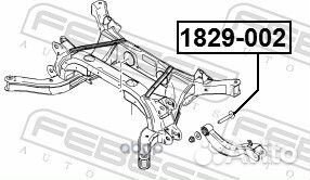 Болт с эксцентриком opel antara 2006