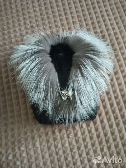Шапка зимняя женская из натурального меха