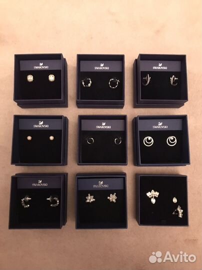 Swarovski серьги
