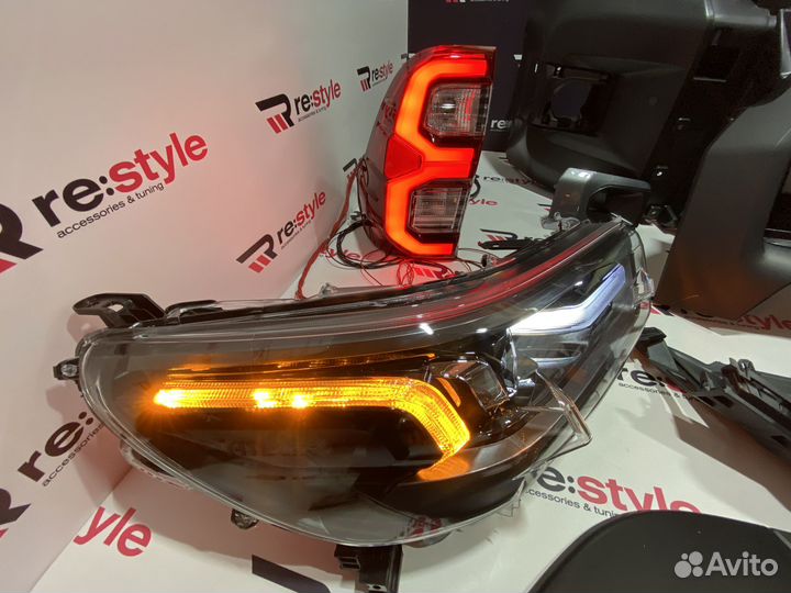 Рестайлинг Toyota Hilux Pick Up из 2016 в 2020