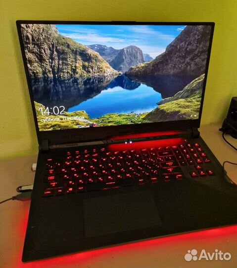 Игровой ноутбук asus rog strix g17