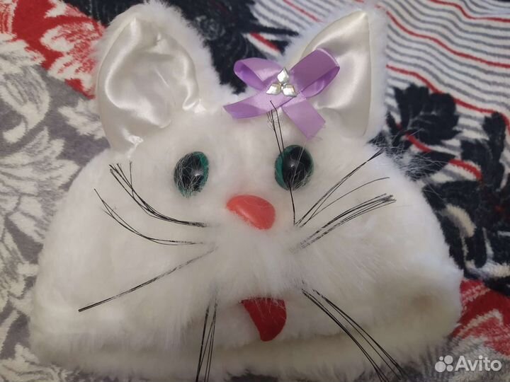 Новогодний костюм для девочки кошка