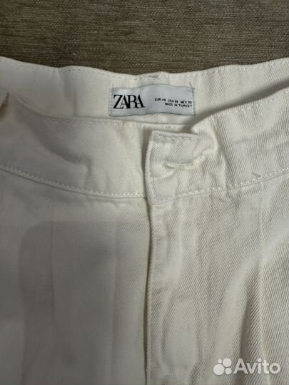 Джинсы женские широкие Zara оригинал