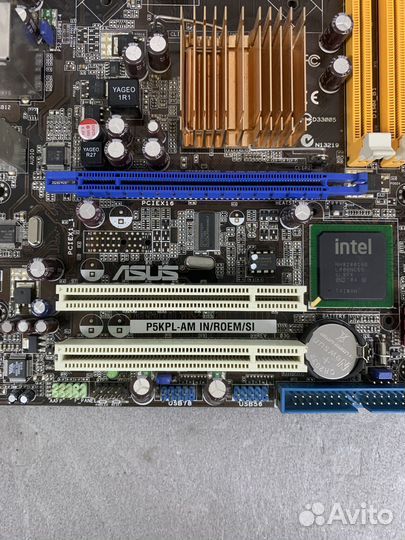 Материнская плата asus P5KPL-AM IN/roem/SI