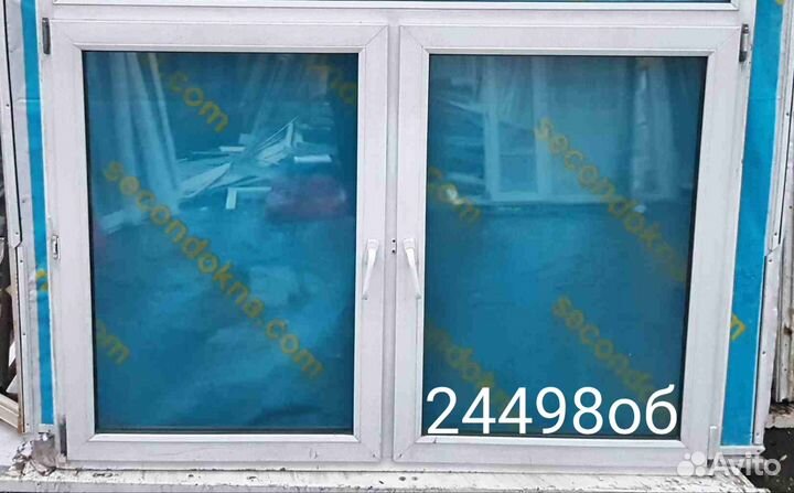 Пластиковое окно Б/У 1730(в) 1270 об х 1800(ш)