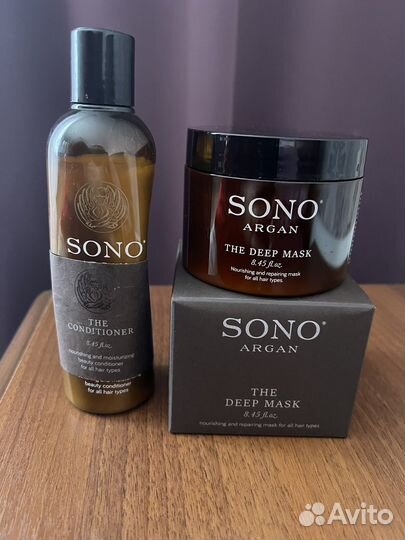 Маска для волос и кондиционер для волос sono