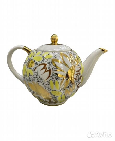Чайный сервиз Золотые Ромашки 