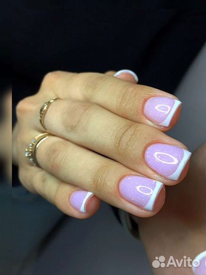 Коррекция наращённых ногтей