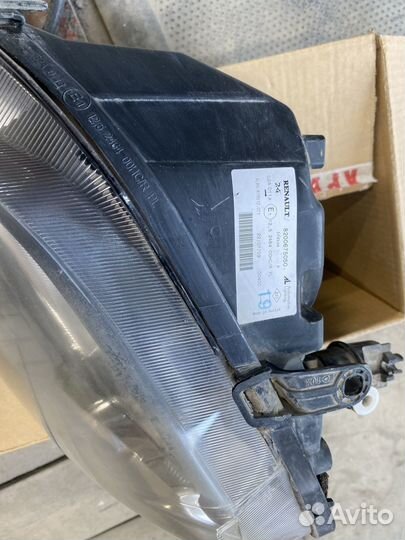 Фара передняя левая renault logan 1