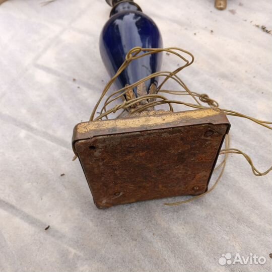 Винтаж: Лампа настольная антикварная