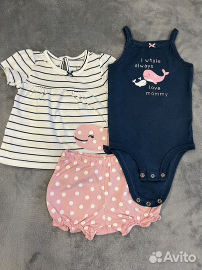 Вещи для девочки carter's на 6-18 месяцев