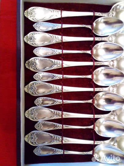 Набор столовых приборов мельхиор зиш