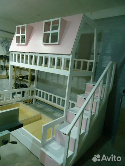 Детские кровати из массива