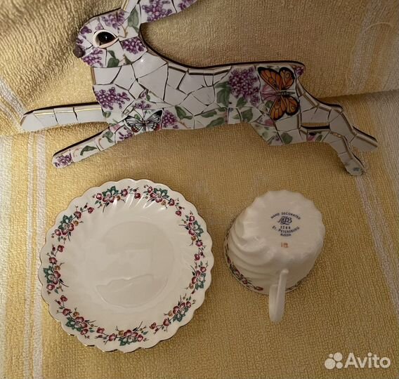 Кофейная пара фарфор лфз