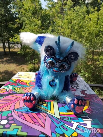 Игрушки ручной работы в смешанной технике