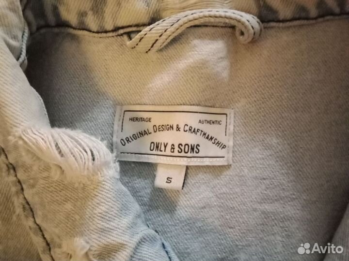 Джинсовая куртка мужская