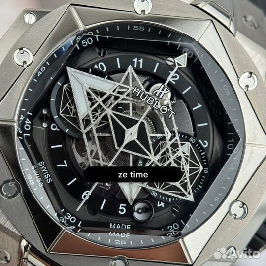 Мужские часы Hublot Big Bang Sang Bleu II 45mm