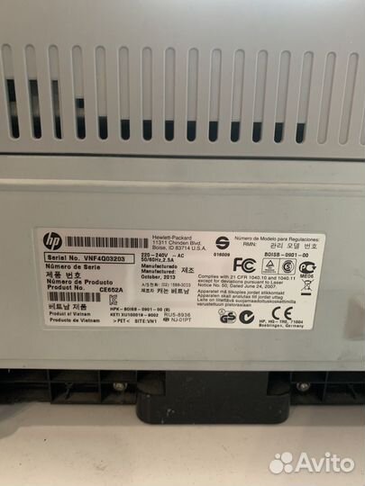Принтер лазерный hp