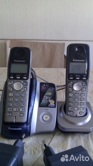 Радиотелефон Panasonic 2 трубки