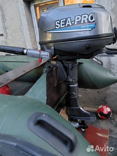 Лодка пвх с мотором 5 л.с