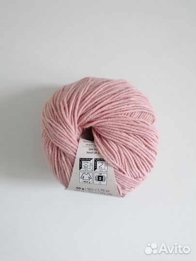 Пряжа для вязания с хлопком