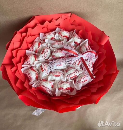 Букет из рафаэлло / Сладкий букет