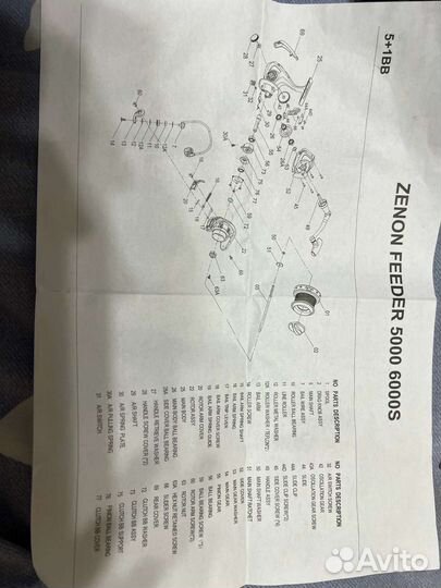 Катушка nautilus 5000