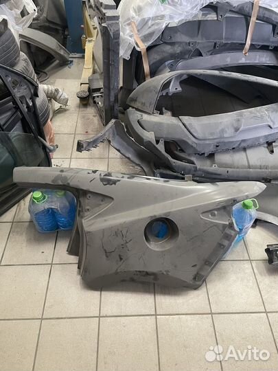 Крыло заднее левое hyundai solaris