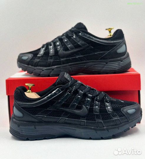 Nike P-6000: черные кроссовки для активных