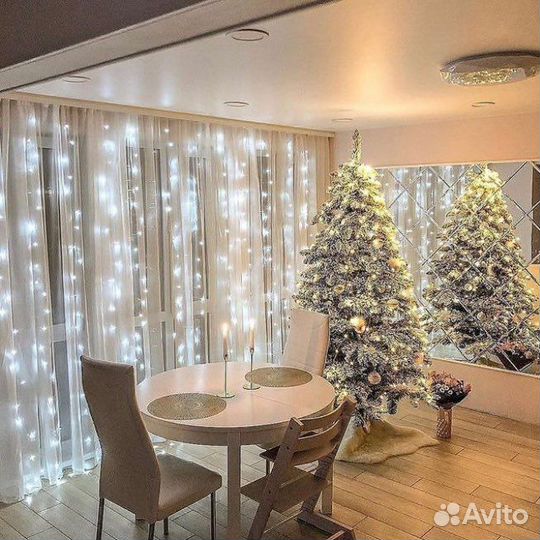 Гирлянда штора