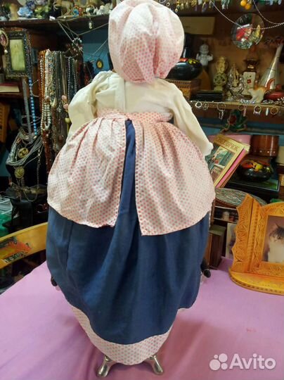 Кукла грелка на самовар СССР чайник