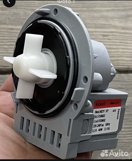 Насосы и тэни на стиралку. Запчасти на стиралку