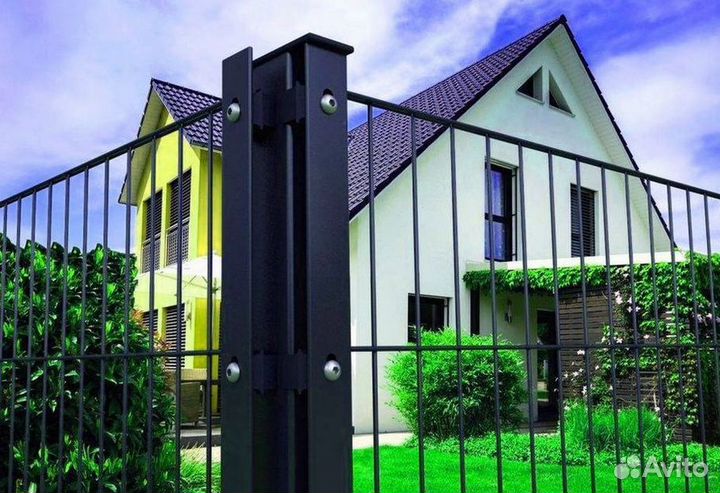 Заборы из 2D сетки со склада новые доставка