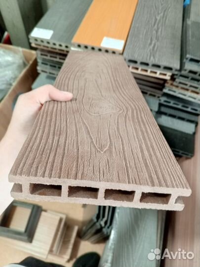 Террасная доска из дпк все размеры цвета есть