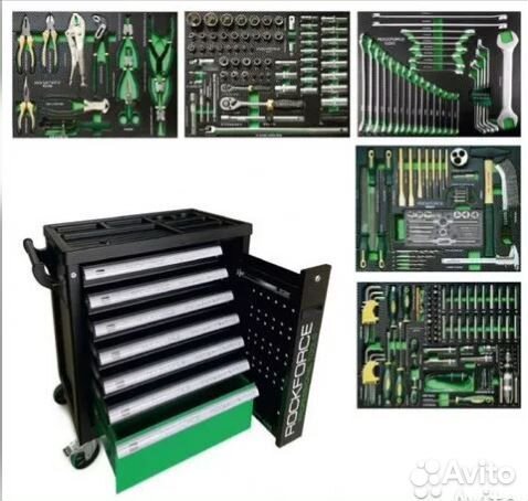 Тележка с набором инструментов 247 предметов