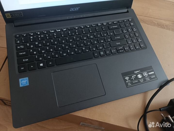 Новый Acer Aspire 3 4 ядра 4 гига 128 ssd