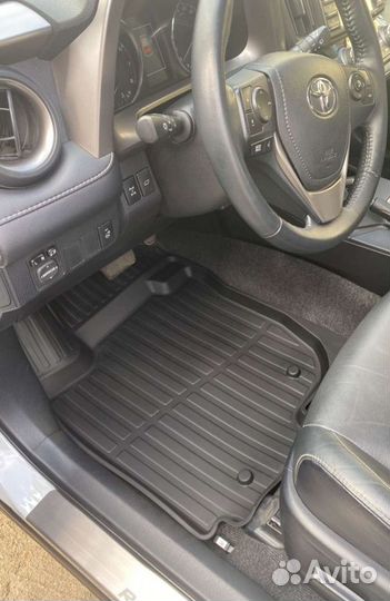 Коврики 3D LUX RAV4 IV XA40 2013-2018