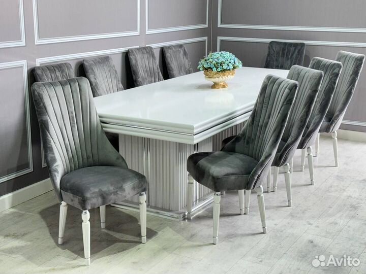 Стол со стульями комплект