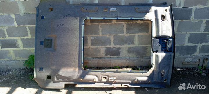 Обшивка крыши под панораму BMW X5 E53