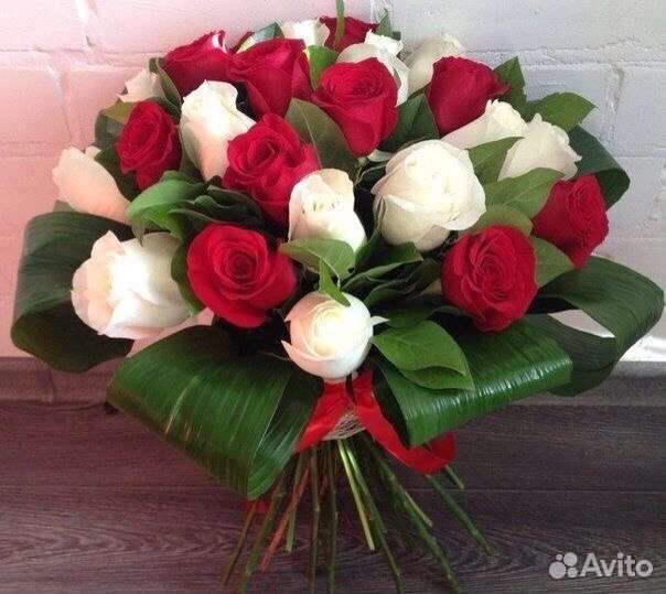 Цветы розы букет