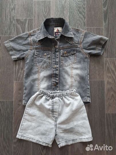 Комплект рубашка и шорты