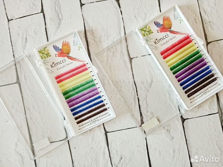 Цветные ресницы для наращивания