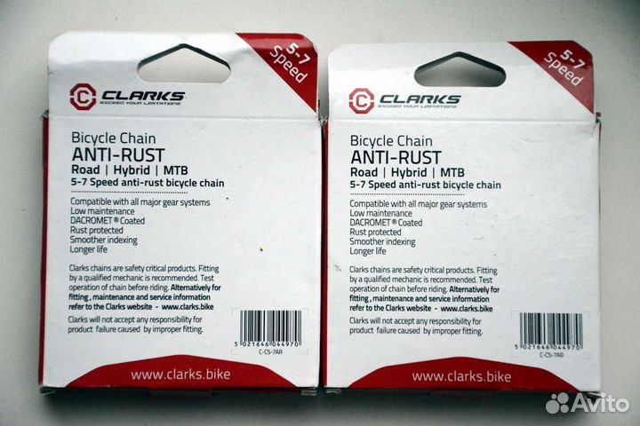 NEW Цепь Clarks, Sram PC-850 8spd