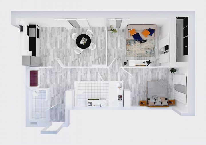 3-к. квартира, 68,6 м², 10/25 эт.