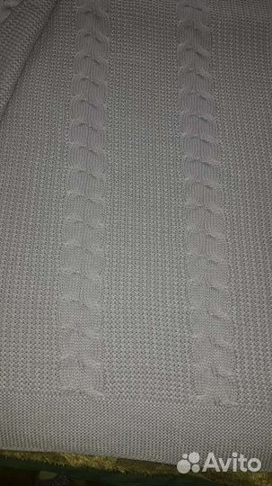 Плед вязаный