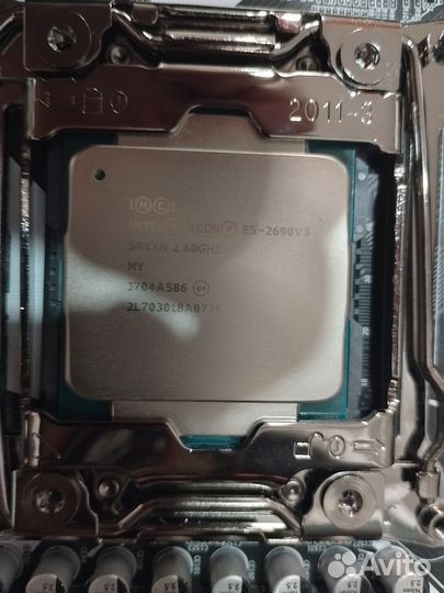 Комплект x99 2011v3 intel xeon e5 16Гб DDR4 3200