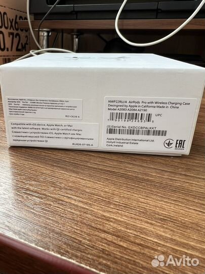 Наушники apple airpods pro