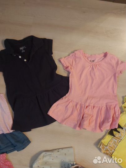 Вещи на девочку пакетом 92 см