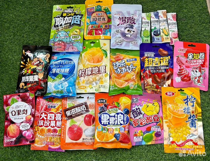 Сладкий бокс (азиатские,китайские сладости )